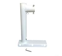 Soporte de montaje para cámaras PTZ con brazo extendido de 35 cm diseñado para instalación de postes y pilares de cemento al aire libre