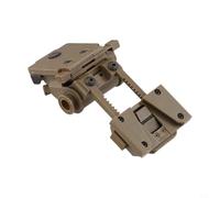 Soporte de montaje para casco L4G24 para NVG para visión nocturna, diseño ergonómico y ligero de aluminio para un uso cómodo (caqui)