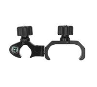Soporte de montaje para colector de datos, soporte de aleación de aluminio para GPS RTK con cuna para poste de rango y brújula, compatible con controladores de 70-90 mm y varillas