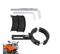 Soporte de montaje para foco, abrazadera de tubo LED para motocicleta, cierre de haz nocturno, marco de faro delantero, clip de luz de carretera, brazo de bloqueo de haz de vehículo, soporte de anillo