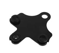 Soporte de Montaje para Instrumentos Metal, de Motocicleta Negro | Absorción de Vibraciones, Fijación Resistente al Clima, para Manillar y Reubicación del Tacómetro