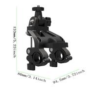 Soporte de Montaje para Manillar de bicicletaAccesorios para cámaras Deportivas para insta360X3/X4/action5