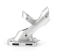 Soporte de montaje para mástil de bandera, construcción de aluminio resistente para postes de bandera de 1 pulgada para paredes, techos, patios y superficies exteriores de vehículos