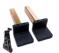 Soporte de montaje para motocicleta, 2 unidades, adaptador de soporte trasero de alto rendimiento, juego de soporte para moto, soporte de montaje, soporte de rueda, accesorios para marco, gancho de