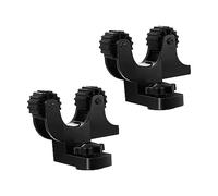 Soporte de montaje para palas de canoa, soporte para sujeción rápida, correa para caña de pescar, 2 unidades