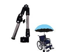 Soporte de Montaje para Paraguas, Soporte de Paraguas Ajustable 180° para Cochecito, Abrazadera de Paraguas para Bicicleta Soporte de Montaje Extensible para Cochecito de Bebé, Bicicleta, Silla de