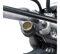 Soporte De Montaje Para Toma De Encendedor Biker Factory Negro