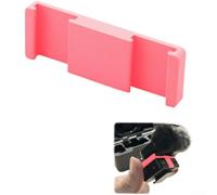 Soporte de montaje para transceptor de micrófono DJI diseñado para una colocación segura del transmisor y receptor en superficies planas y plataformas de engranajes (rosa)