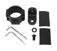 Soporte de montaje para UTV, soporte para asta de bandera con luz de látigo giratoria de 360 grados de aleación de aluminio, compatible con jaulas de rolido de 1,75 a 2 pulgadas