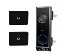 Soporte de montaje sin taladro compatible con eufy Security Video Doorbell E340, soporte magnético para cámara, montaje en pared con rosca de 1/4 pulgadas para superficie de metal