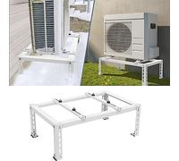 Soporte de montaje universal de CA resistente para unidades exteriores Mini-Split 1-5P, soporta hasta 220 kg de compresor y sistema de soporte de condensador