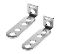 Soporte de montaje universal para faro de motocicleta, espejo retrovisor, foco, lámpara de señal fija Soporte para seña de giro para(2PCS)