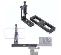 Soporte de montaje universal para fotografía de teléfono con placa de liberación rápida para cámara MILC, trípode y teléfono