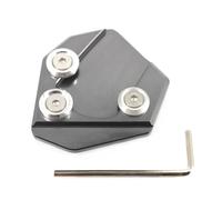 Soporte De Motocicleta, Extensión Caballete Lateral, Placa Ampliada para Yamaha SMAX155 2013-2021 Aumentar la Estabilidad del área de Soporte(Titanium)