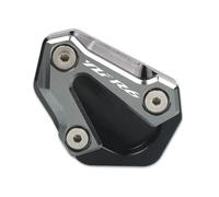 Soporte De Motocicleta Lateral Extensión Almohadilla Placa Ampliar para Yamaha YZF-R6 YZFR6 2006-2016(Titanium)