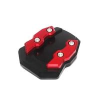 Soporte De Motocicleta Para Honda ADV150 ACV 150 2019 2020, Almohadilla De Extensión, Soporte Lateral, Placa Ampliadora(Rojo)