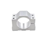 Soporte de motor Aleación de aluminio Abrazadera Soporte de montaje Eje Husillo Soporte de base de montaje de motor Soporte Abrazadera de montaje de husillo de 45 a 65 mm