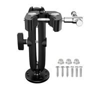 Soporte de motor de arrastre: estabilización resistente, abrazadera de soporte de eje giratorio de 360°, montaje en cubierta de propulsión para embarcaciones, base de aleación de aluminio