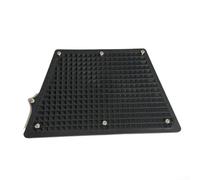 Soporte de motor fueraborda de plástico ligero, soporte de travesaño extraíble para un fácil transporte en barcos (negro)