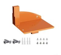 Soporte de motosierra para garaje, soporte de pared ajustable con diseño protector mejorado