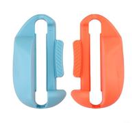 Soporte de mouse para controlador JoyCon para Switch2 con diseño ergonómico y fácil fijación a la pulsera original (rojo azul)