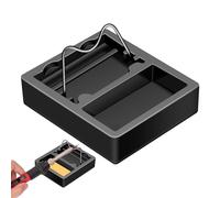 Soporte De Muelle De Soldadura, Estación De Soporte De Hierro De Soldadura | Soporte De Metal Cuadrado Para Soldadura,Base De Soldadura Para Aumentar La Eficiencia Del Trabajo Para La Reparación De