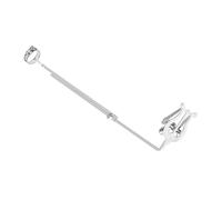 Soporte de música para partituras, accesorios de trompeta, soporte de música de metal, soporte de música portátil de metal, longitud ajustable para guitarra de interpretación instrumental