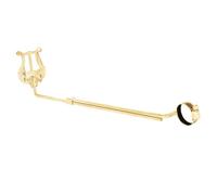 Soporte de música portátil ajustable para flauta, soporte de hoja pequeña, clip de puntuación de metal, adecuado para interpretaciones de instrumentos de viento de madera