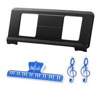 Soporte de música portátil para teclados, soporte de computadora ajustable