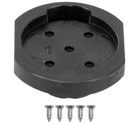 Soporte de nailon de repuesto para Garmin Edge y para ordenadores de bicicleta Bryton, color negro, fijación segura, ligera, 12 g, tamaño 29 x 33 mm, para roto o perdido