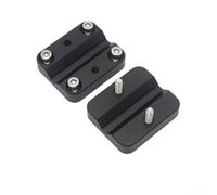 Soporte de navegación de aluminio de 12 mm a 16 mm para manillar GPS seguro negro a prueba de óxido, patrón de montaje frontal compatible con modelos de motocicleta
