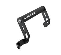 Soporte de navegación GPS Soporte De Navegación GPS para Motocicleta para Ducati MULTISTRADA V2S V 2 S Travel 1260 1200 2016-2024. Soporte para Smartphone. Soporte para teléfono(Negro 1)