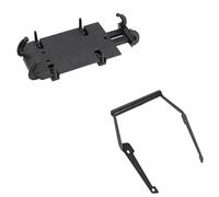 Soporte De Navegación Motocicleta para NC750D NC700D 2014-2020 Extensión para Teléfono Móvil con Marco GPS Y Barra Transversal Titular De GPS Teléfono(Negro 2,22 mm)