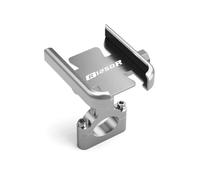 Soporte De Navegación Motocicleta para R1200R R1250R 2008-2023 Teléfono Móvil En El Manillar, GPS, Piezas De Barra Transversal Titular De GPS Teléfono(Plata 3)