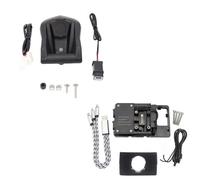 Soporte De Navegación Motocicleta Piezas Modificadas Teléfono Móvil Solo Carga USB para TMAX 560 2020 2021 Cerradura Segura(Color3)