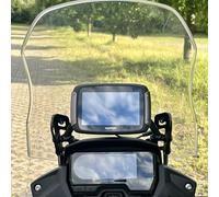 Soporte de navegación para Moto Compatible con Tomtom Rider 550: Soporte para Manillar, fijación Estable, Accesorio, 8 mm