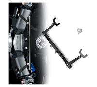 Soporte De Navegación para Suz&uki para Burgman 650 1998-2022 Barra Transversal Multifuncional Barra De Equilibrio Navegación GPS Soporte De Manillar Extensión GPS para Motocicleta(Negro)