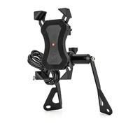 Soporte de navegación para teléfono móvil para Moto para Guzzi V85 TT 2019 2020 Motocicleta Soporte Teléfono Móvil GPS Navegación Matrícula Accesibilidad(USB Charging B)