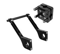 Soporte de navegación para teléfono móvil para Suzuki RMZ RMX DRZ 250 400 450 Soporte GPS para Teléfono De Motocicleta Patrón AMPS/navegador Roadbook Brazos(1pcs Mount Arms Kit)