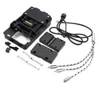 Soporte de navegación para teléfono móvil para Yamaha para TMAX para T MAX para T-MAX 530 DX SX 560 Base De Teléfono para Motocicleta, Soporte Barra Frontal Navegación GPS(Black 2)