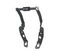 Soporte De Navegación Parabrisas De Motocicleta para Tiger 900 GT Rally Pro 2024 - Soporte Frontal para GPS Y Smartphone Soporte De Extensión De Navegación(Plata)