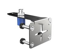 Soporte De Nivel Montado En La Pared - Metal 267 Gramos, Clip Antideslizante, Colgador De Instrumentos De Precisión | Renovación De Edificios Diseño Carpintería Topografía Hardware Fijación Alineación