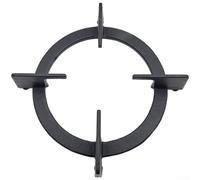 Soporte de olla de hierro fundido multiquemador para cocinas de gas | Construcción de hierro fundido sólido, resistente al calor, se adapta a quemadores de 170 mm, evita que se vuelque