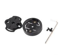 Soporte de ordenador de bicicleta de plástico de acero para Garmin para iGPSPORT Ciclismo GPS Unidades Accesorio de montaje seguro para la instalación del manillar Diseño ligero