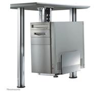 Soporte de ordenador - NEWSTAR - CPU-D200SILVER - Montable bajo escritorio - Plata - Altura ajustable 39-54 cm
