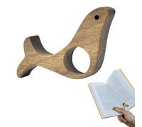 Soporte De Página Del Libro - Marcadores De Madera Con Diseño De Pájaro | Titular De Página Para El Pulgar, Para Mujeres, Hombres, Lectores Ayudados, Bibliófilos, para la