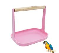 Soporte de pájaros Mapas de Mesa, Tablero de pájaros Perca - Penca de Entrenamiento Estable extraíble sin Deslizamiento | Safe Stand Juguetes para pájaros para fotografía ornitológica