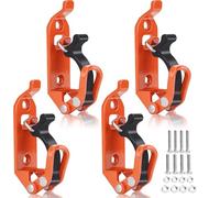 Soporte de Pala para Baca 4 Piezas Soporte de Pala para Portaequipajes de Techo Abrazadera para Soporte de Pala para Bacas, Camiones, Coches, Barcos, Herramientas, Palas