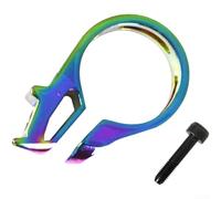 Soporte de palanca de cambios de pulgar para manubrio de 22,2 mm para Sram para X7 para X9 para X0 para XX XO1 para XX1 con cuerpo de aluminio y tornillo de fijación M5, ajuste compacto (colorido)