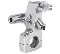 Soporte de palanca de embrague de motocicleta de 25 mm y 1 pulgada para Honda Shadow 600 VT750, aleación de aluminio plateado